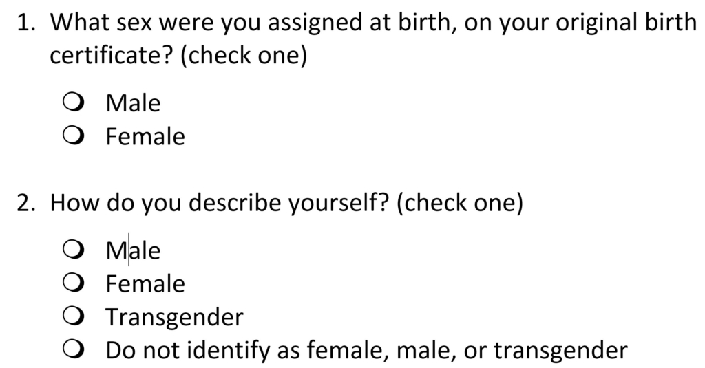 How To Ask Gender On Surveys Versta Research 2564