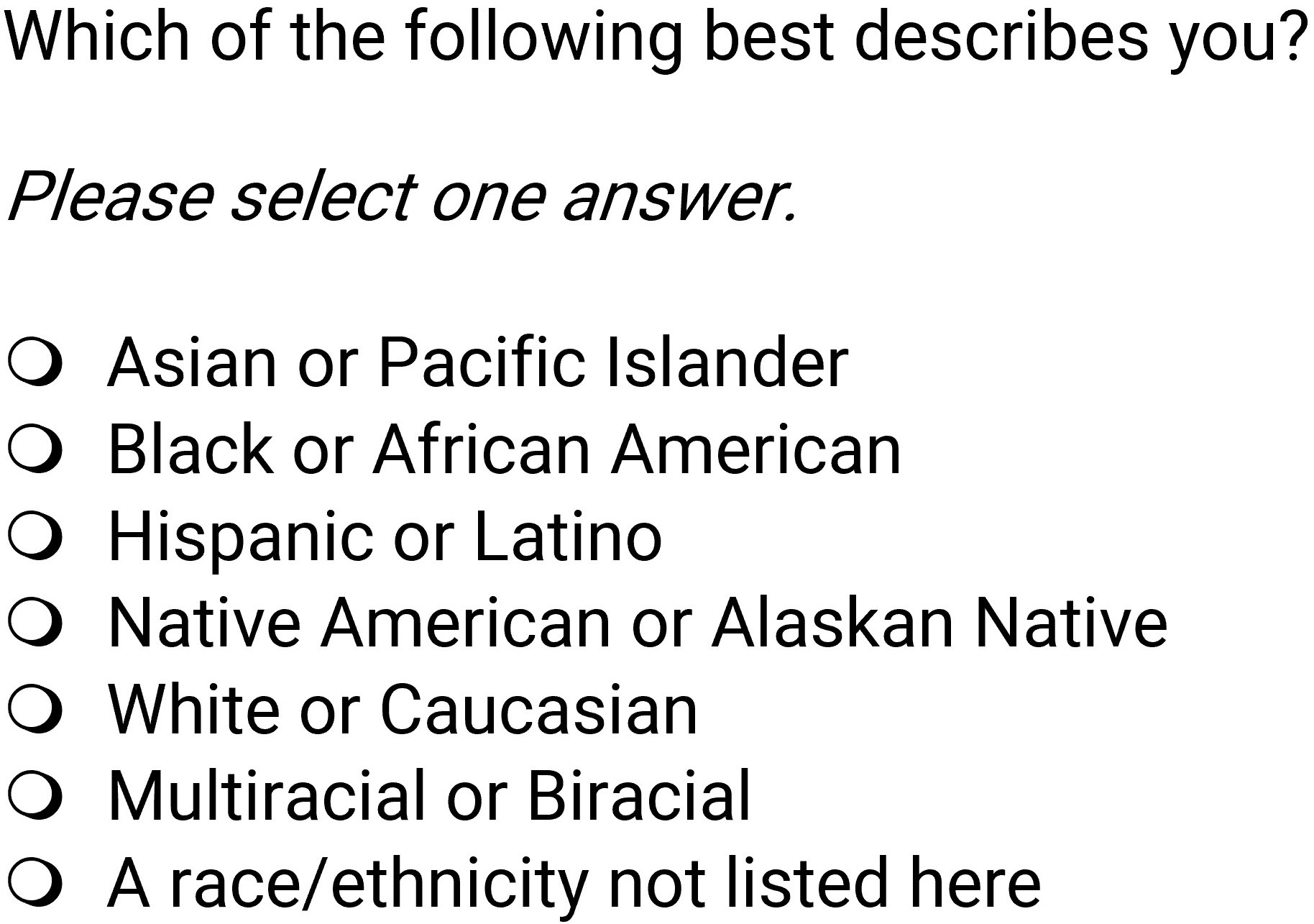 research questions on race and ethnicity